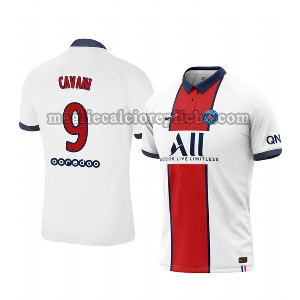 seconda maglie calcio psg 2020-2021 edinson cavani 9