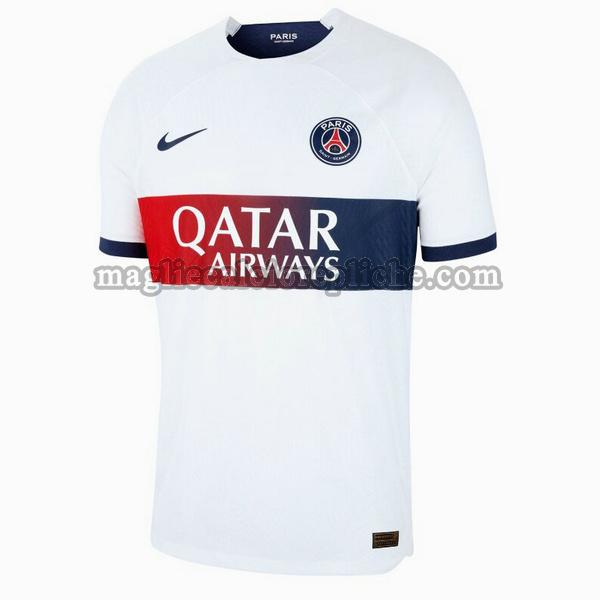 seconda maglie calcio psg 2023 2024 bianco