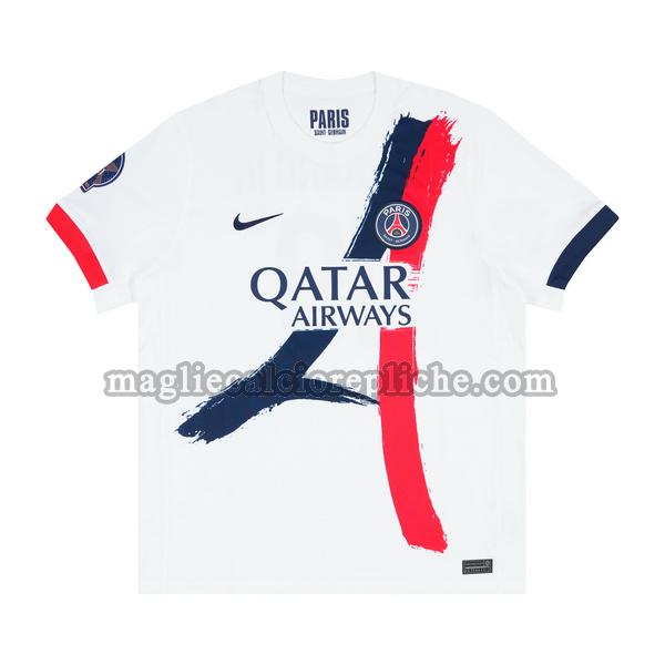 seconda maglie calcio psg 2024 2025 bianco