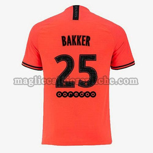 seconda maglie calcio psg jordan 2020 bakker 25