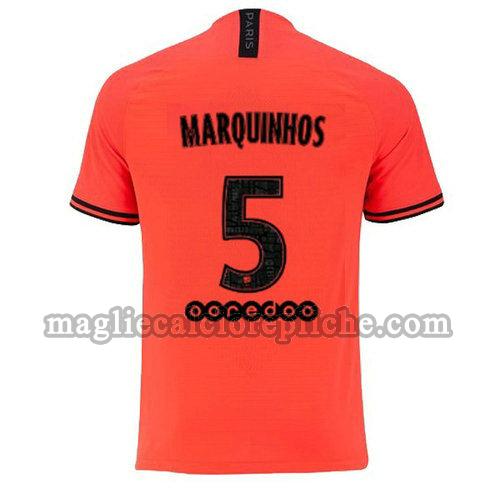 seconda maglie calcio psg jordan 2020 marquinhos 5