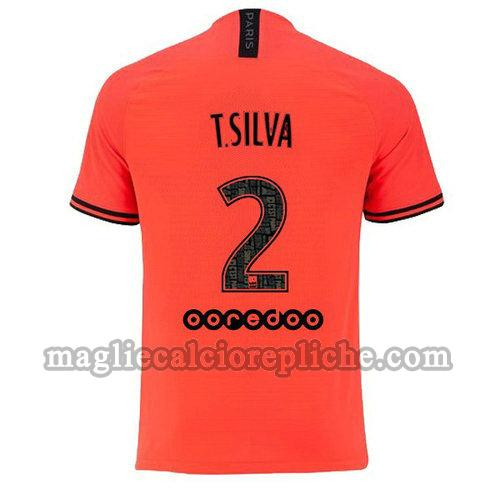 seconda maglie calcio psg jordan 2020 t.silva 2