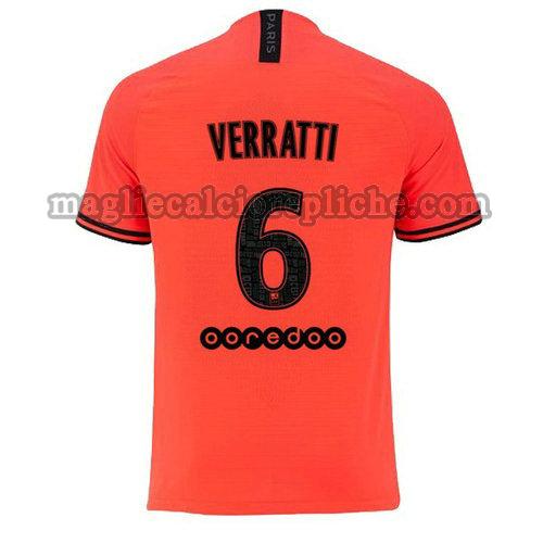 seconda maglie calcio psg jordan 2020 verratti 6