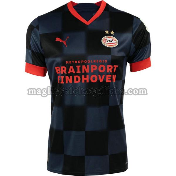 seconda maglie calcio psv eindhoven 2022 2023 nero