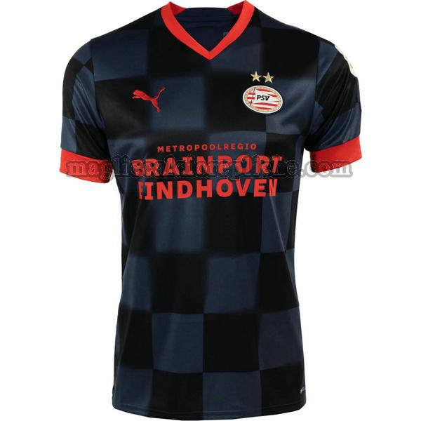 seconda maglie calcio psv eindhoven 2022 2023 thailandia nero