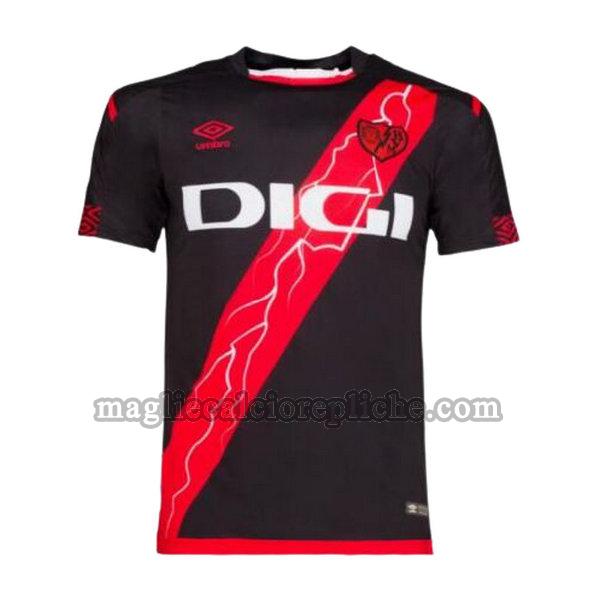 seconda maglie calcio rayo vallecano 2021 2022 thailandia nero