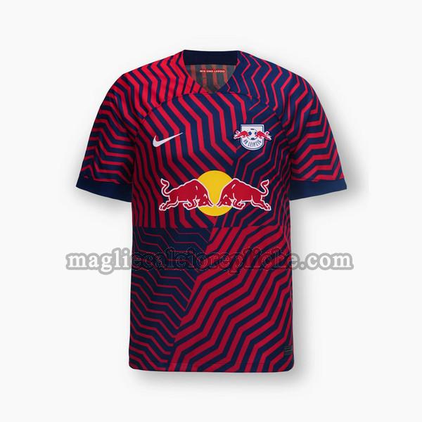 seconda maglie calcio rb leipzig 2023 2024 rosso