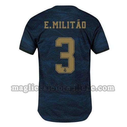 seconda maglie calcio real madrid 2019-2020 e.militão 3