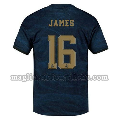 seconda maglie calcio real madrid 2019-2020 james 16