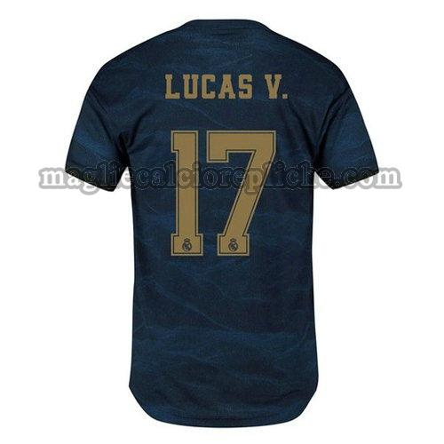 seconda maglie calcio real madrid 2019-2020 lucas 17