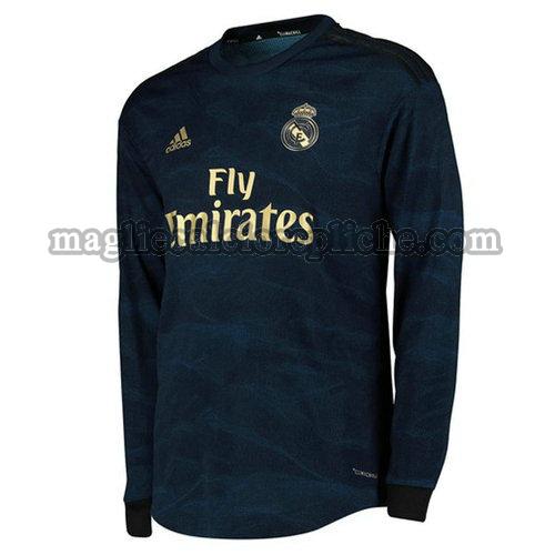 seconda maglie calcio real madrid 2019-2020 manica lunga