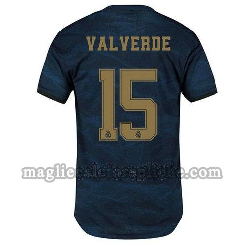 seconda maglie calcio real madrid 2019-2020 valverde 15