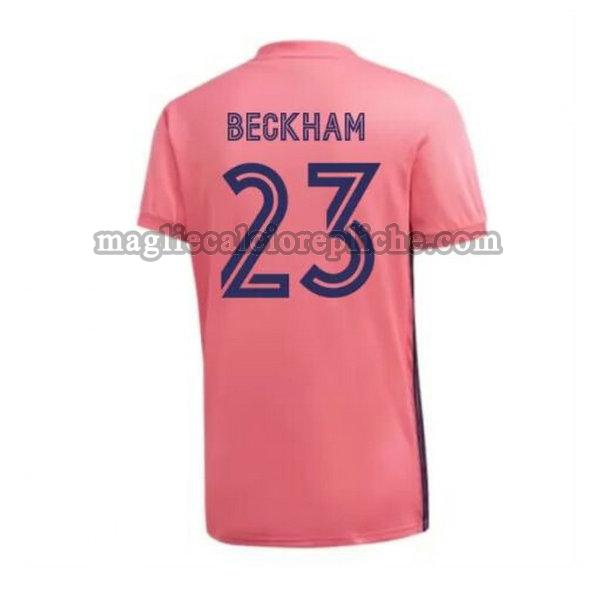 seconda maglie calcio real madrid 2020-2021 beckham 23