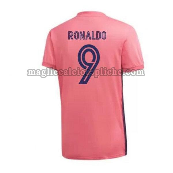 seconda maglie calcio real madrid 2020-2021 ronaldo 9