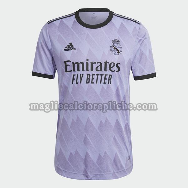 seconda maglie calcio real madrid 2022 2023 purple