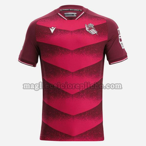 seconda maglie calcio real sociedad 2021 2022 thailandia rosa