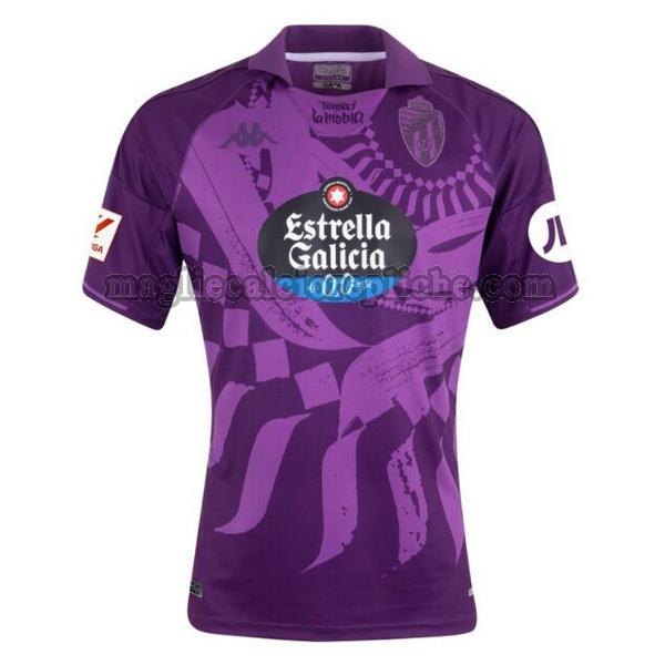 seconda maglie calcio real valladolid 2023 2024 thailandia purple