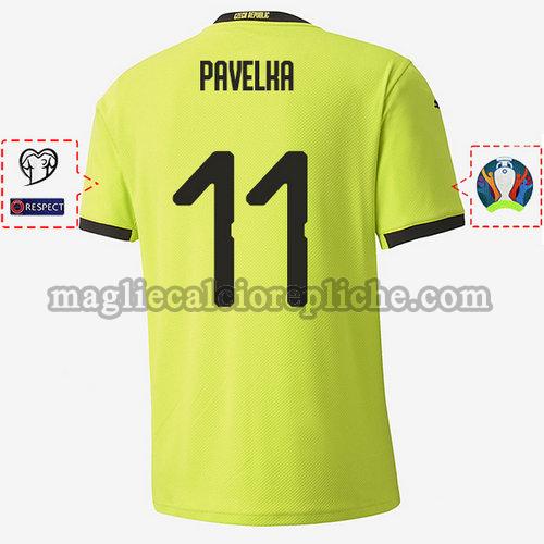 seconda maglie calcio repubblica ceca 2020 david pavelka 11