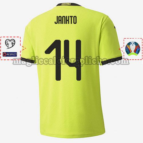 seconda maglie calcio repubblica ceca 2020 jakub jankto 14