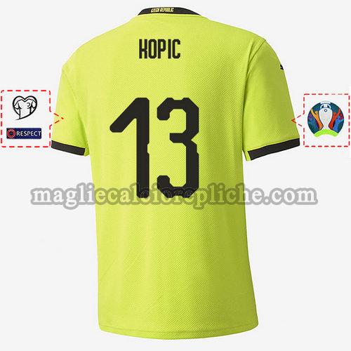 seconda maglie calcio repubblica ceca 2020 jan kopic 13