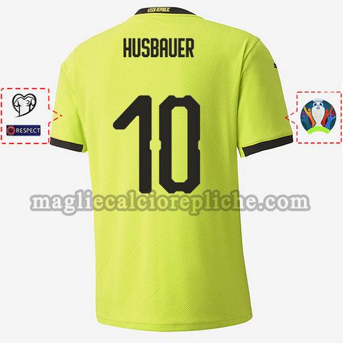 seconda maglie calcio repubblica ceca 2020 josef husbauer 10