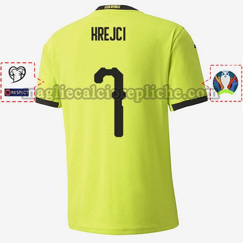 seconda maglie calcio repubblica ceca 2020 ladislav krejci 7