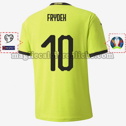 seconda maglie calcio repubblica ceca 2020 martin frydek 10