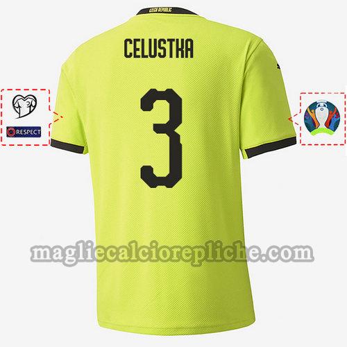 seconda maglie calcio repubblica ceca 2020 ondrej celustka 3