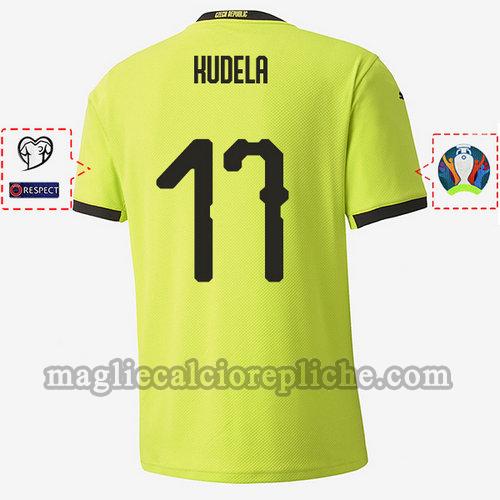 seconda maglie calcio repubblica ceca 2020 ondrej kudela 17