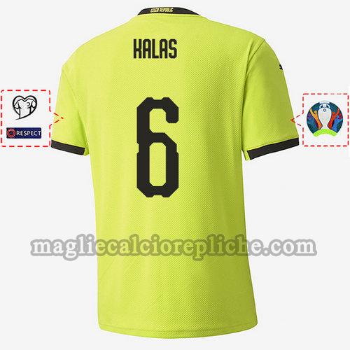 seconda maglie calcio repubblica ceca 2020 tomas kalas 6