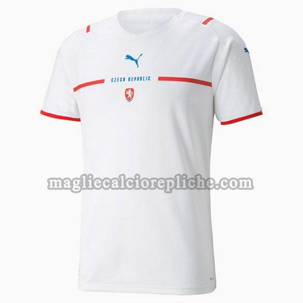seconda maglie calcio republica checa 2021 2022 thailandia bianco