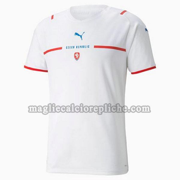 seconda maglie calcio republica checa 2021 2022 thailandia bianco