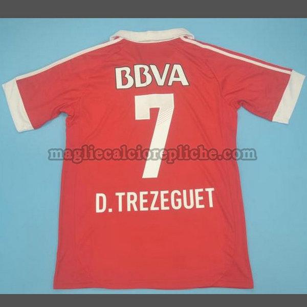 seconda maglie calcio river plate 2012-2013 d.trezeguet 7 rosso