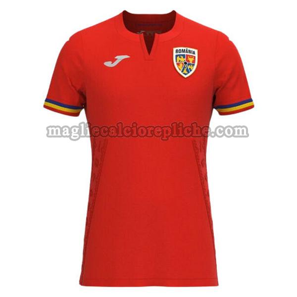 seconda maglie calcio rumania 2023 thailandia rosso