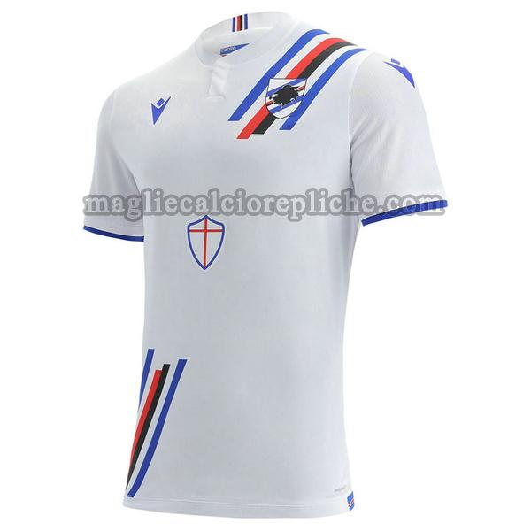 seconda maglie calcio sampdoria 2021 2022 bianco