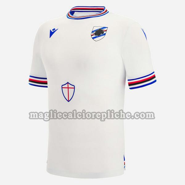 seconda maglie calcio sampdoria 2022 2023 bianco