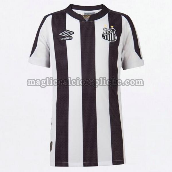 seconda maglie calcio santos fc 2022 2023 nero bianco