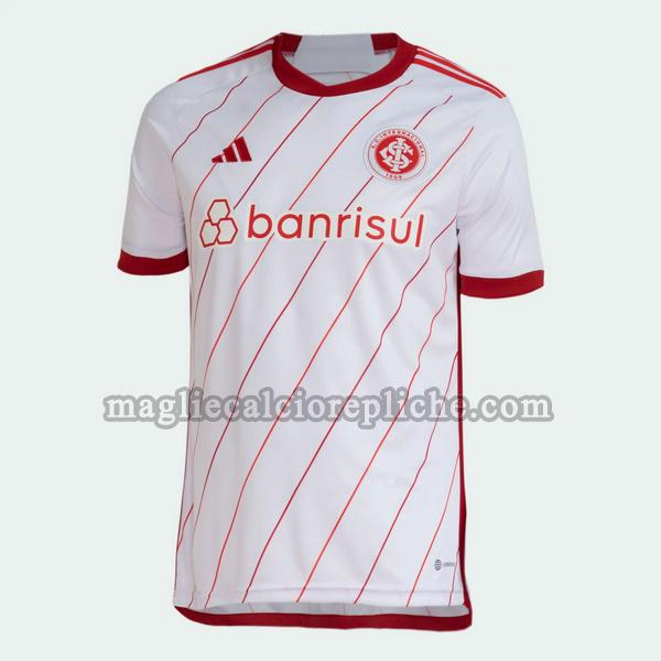 seconda maglie calcio sc internacional 2023 2024 thailandia bianco