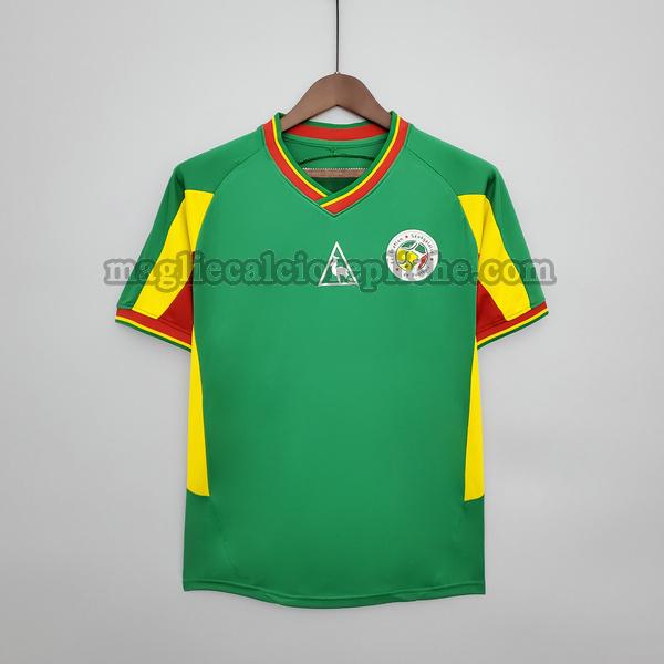 seconda maglie calcio senegal 2002 verde