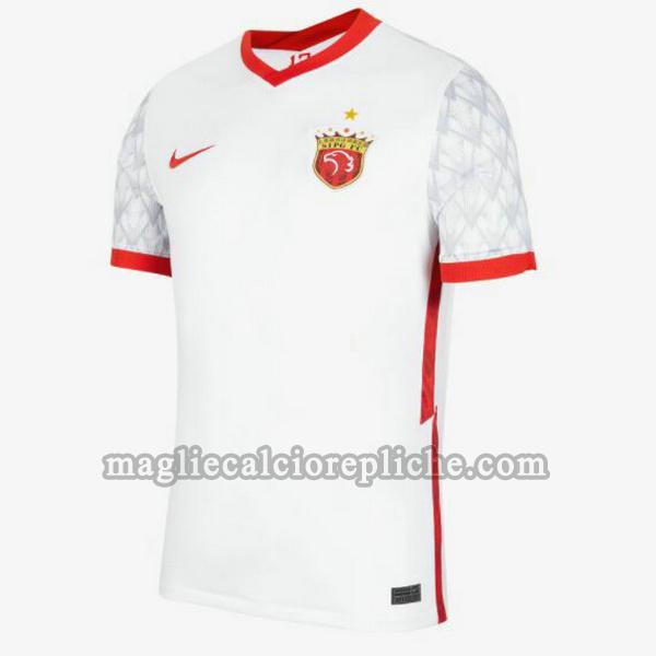 seconda maglie calcio shanghai sipg 2021 2022 thailandia bianco