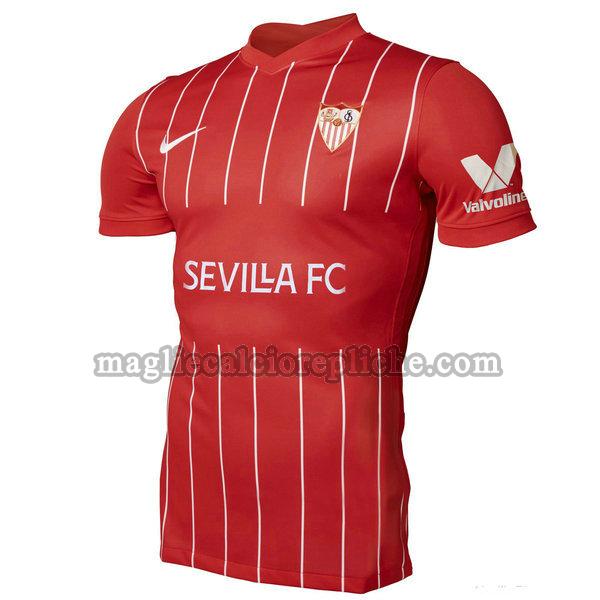 seconda maglie calcio siviglia 2021 2022 thailandia rosso