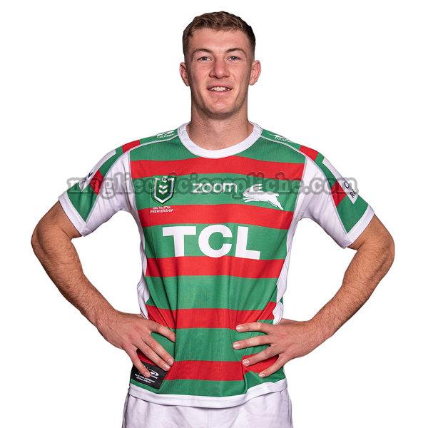 seconda maglie calcio south sydney rabbitohs 2021 bianco