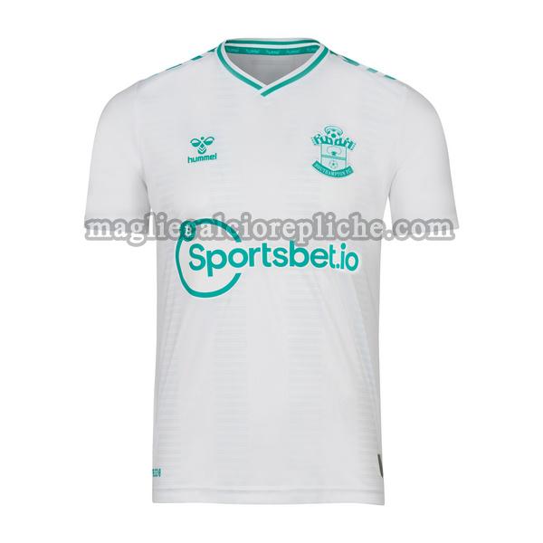 seconda maglie calcio southampton 2023 2024 thailandia bianco