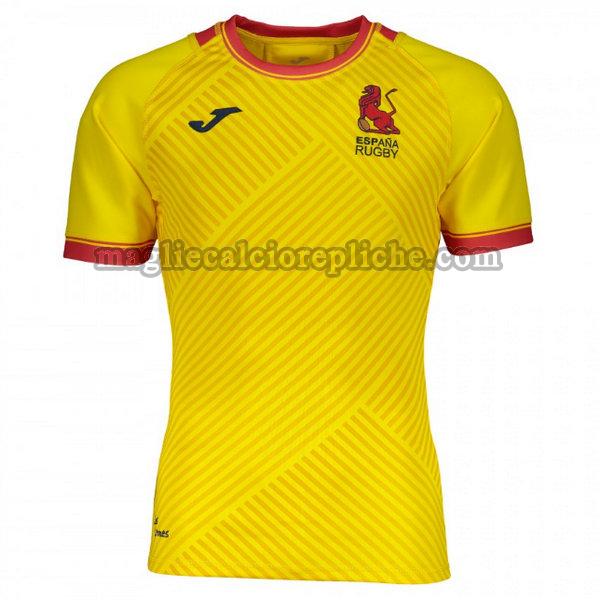 seconda maglie calcio spagna 2021 giallo