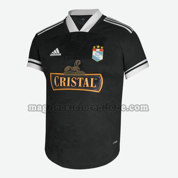 seconda maglie calcio sporting cristal 2021 thailandia nero