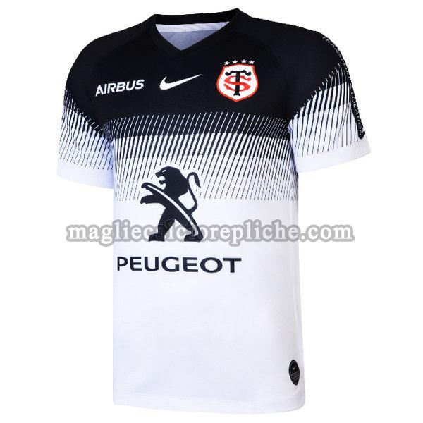 seconda maglie calcio stade toulousain 2019-2020 bianco