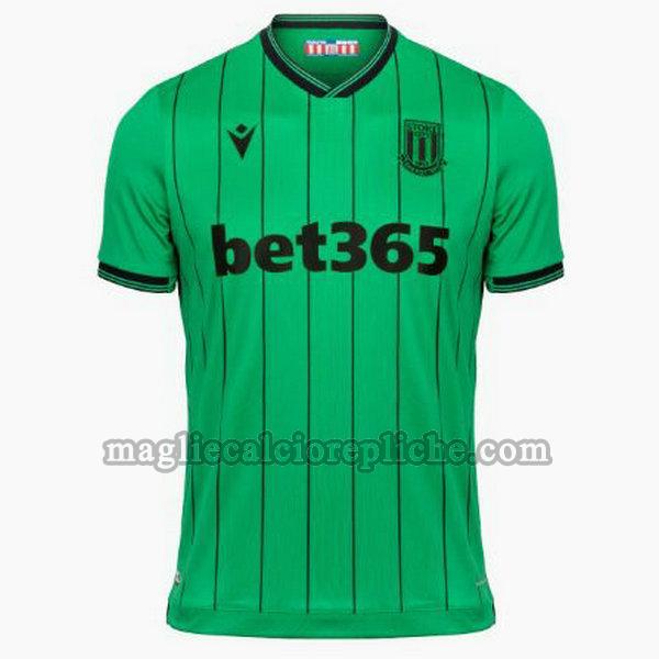 seconda maglie calcio stoke city 2021 2022 thailandia verde