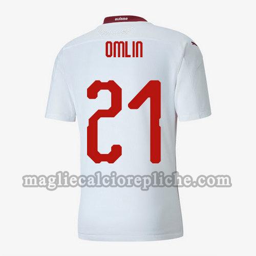 seconda maglie calcio svizzera 2020 jonas omanica lungain 21