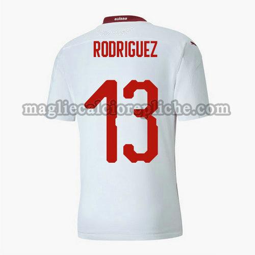 seconda maglie calcio svizzera 2020 ricardo rodriguez 13