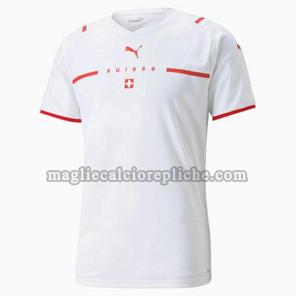 seconda maglie calcio svizzera 2021 2022 bianco